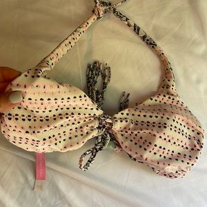 Reversible bikini top/halter style/boho vibe from Victoria’s Secret